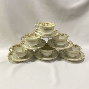Noritake M Tea Set of 6 Vanity 3804